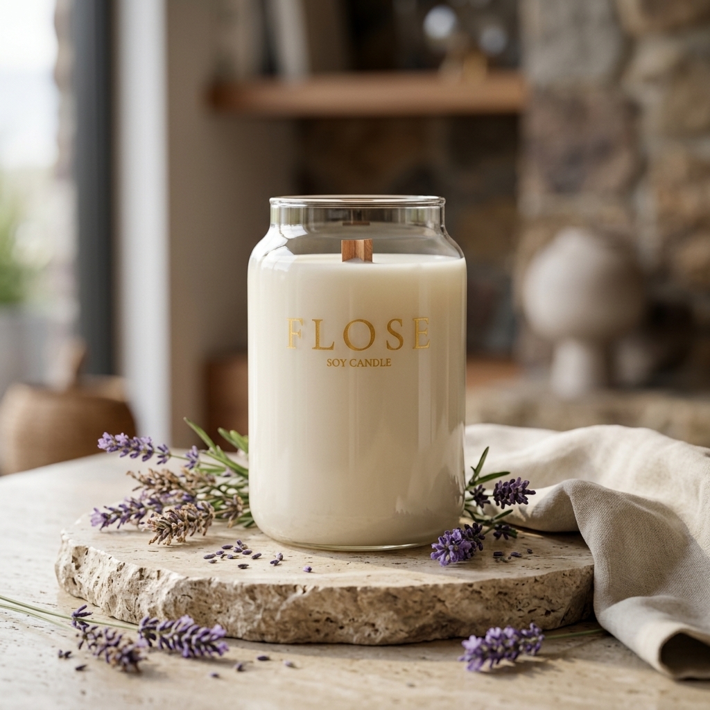 Świeca sojowa Szepty Prowansji Grand Flose o relaksującym aromacie